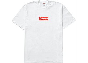 Supreme x Burberry Camiseta Box Logo Branca - Loro - Itens Exclusivos e  Limitados