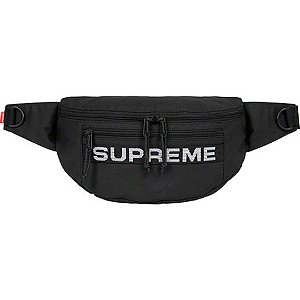 Supreme Military Field Side Waist Bag Preta