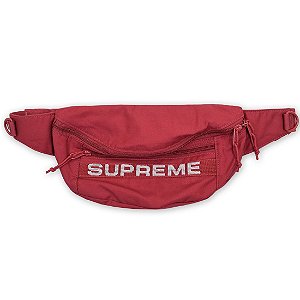 Supreme Military Field Side Waist Bag Vermelha