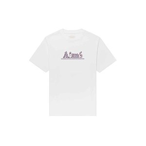 Aimé Leon Dore Camiseta Aimé Sketch Logo Branca