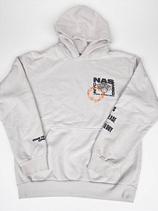Knicks x NAS Moletom Madison Square Garden "Off-White"
