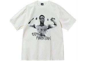 Stussy x Martine Rose Camiseta Stand Firm Pigment Dyed Natural