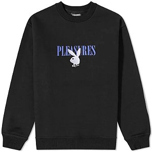 Pleasures x Playboy Moletom Bunny Logo Preta
