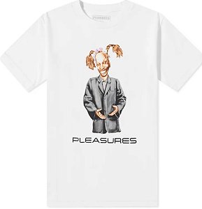 Pleasures Camiseta Mask Branca