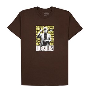 Pleasures Camiseta No Smoking Marrom