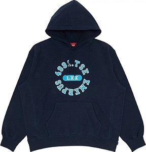 Supreme Moletom Reverse Azul Marinho