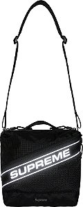 Supreme Logo Shoulder Bag Preta - FW23