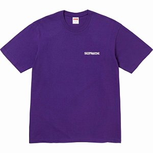 Supreme Camiseta Worship Roxa