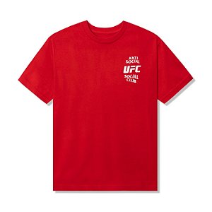Anti Social Social Club x UFC Camiseta Self-Titled Vermelha - SS23