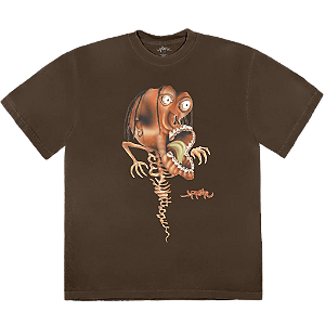 Travis Scott Cactus Jack Camiseta Annihilator Marrom