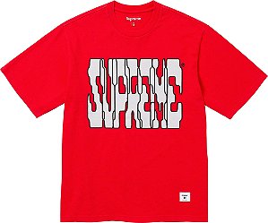 Supreme Camiseta Digi Vermelha