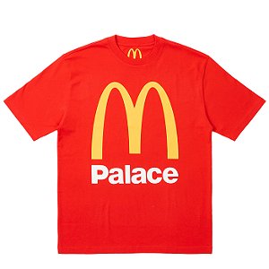 Palace x McDonald's Camiseta Logo Vermelha