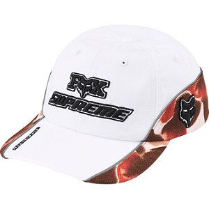 Supreme Boné Fox Racing 6-Panel Branco