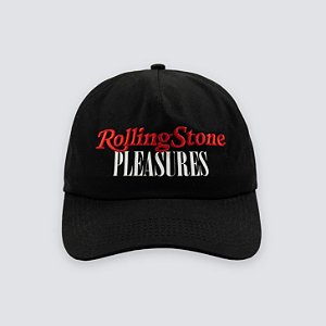 Pleasures x Rolling Stone Boné Preto