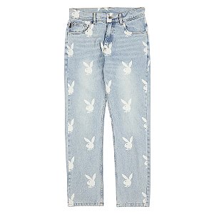 Pleasures x Playboy Calça Scatter Clara
