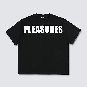 Pleasures Camiseta Expand Heavyweight Preta