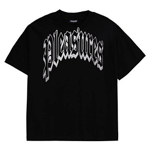 Pleasures Camiseta Twitch Heavyweight Preta