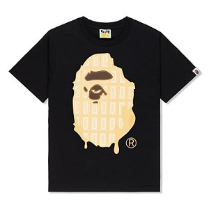 Bape Camiseta Valentine Chocolate Ape Head Tee (SS23) Preta