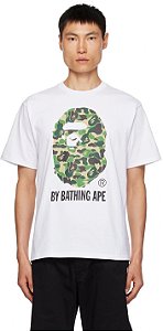 Bape Camiseta ABC Camo By Bathing Ape Branca