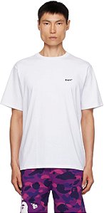 Bape Camiseta Collors Grafitti Branca