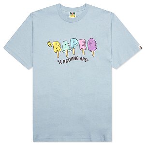 Bape Camiseta Popsicle Azul