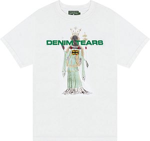 Denim Tears Camiseta Queen of Sheba (FW23) Branca
