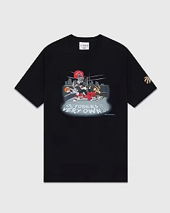 Ovo x Looney Tunes Camiseta Raptors Street Ball Preta