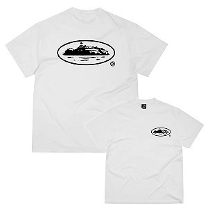 Corteiz Camiseta Og Island Branca