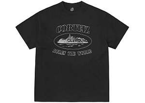 Corteiz Camiseta Reflective Alcatraz Preta