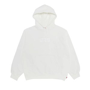Supreme Moletom Box Logo (FW23) Branco