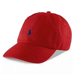 Polo Ralph Lauren Boné Core Classic Sport Vermelho