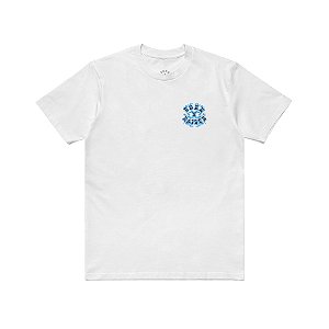 Born x Raised Camiseta Airbrush Rocker Branca