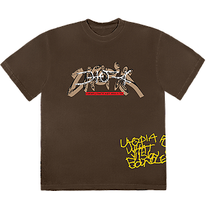 Travis Scott Utopia Camiseta I Marrom