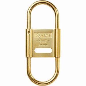 Supreme x CDW Cadeado Delta Carabiner Dourado