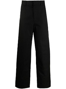 Off-White Calça Jeans Diagonal PKT Carpenter Preta