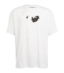 Off-White Camiseta Jumbo Marker Branca