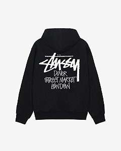 Stussy x DSM Moletom London Preto