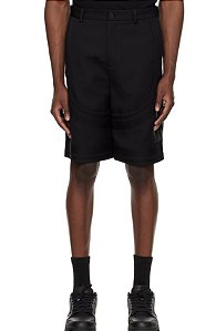 Off-White Bermuda Formal Varsity Preta