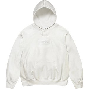 Supreme x MM6 Maison Margiela Moletom Foil Box Logo Branco