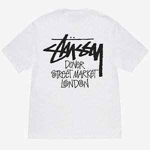 Stussy x DSM Camiseta London Branca