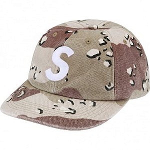 Supreme Pigment S Logo 6-Panel Khaki - Loro - Itens