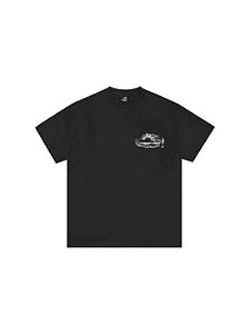 Corteiz Camiseta Island Stencil Preta