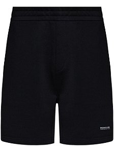 Moncler Bermuda Logo Short Preta