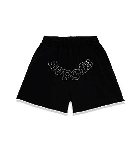 Sp5der Bermuda Embroired Preta