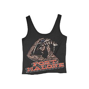 Trillion Cropped F-1 Tank Preta