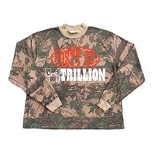 Trillion Camiseta Long Sleeve Camo