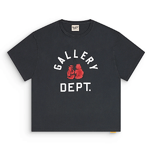 Gallery Dept Camiseta Bmt-10075 Vintage Preta