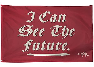 Travis Scott Bandeira See The Future Vermelha