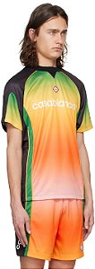 Casablanca Set Camiseta e  Shorts Football Gradient Multicolor