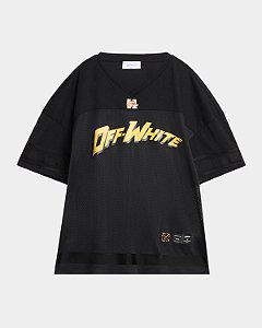 Off-White Camiseta Football Black